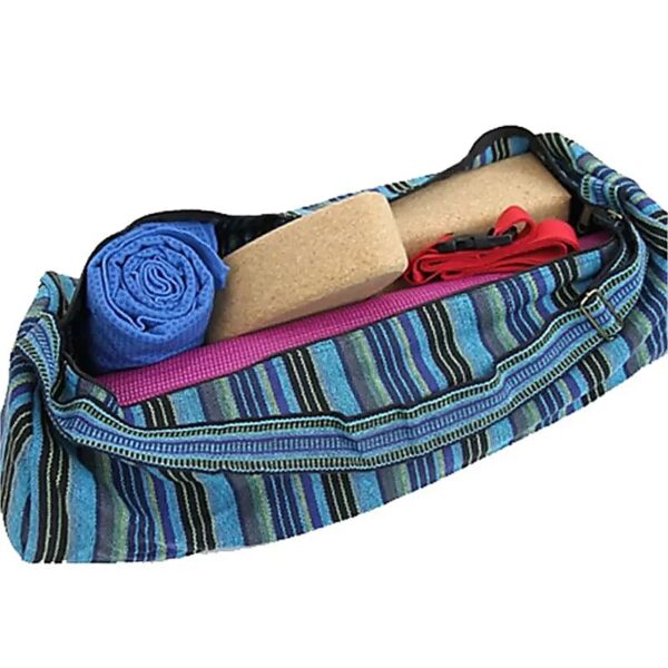 Bolsa de Algodão Yoga - Azul
