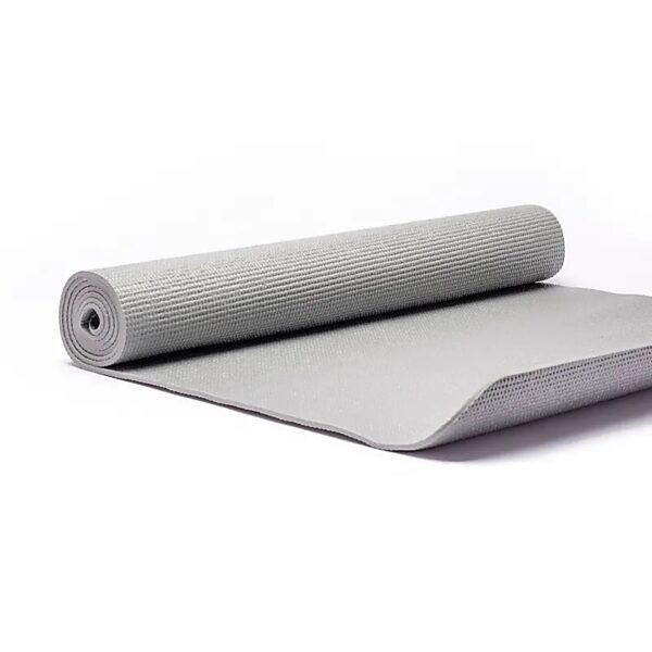 Tapete de Yoga de PVC Yogi & Yogini - Cinzento