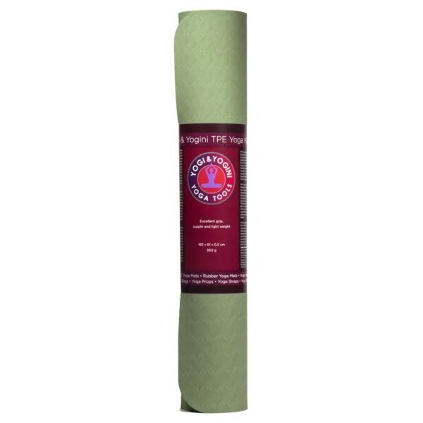 Tapete de Yoga Yogi & Yogini Premium TPE - Verde - Image 5