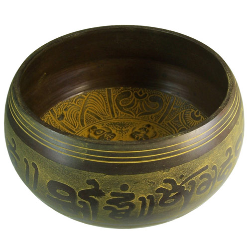 Taça Tibetana Grande Extra Forte - Cinco Buda