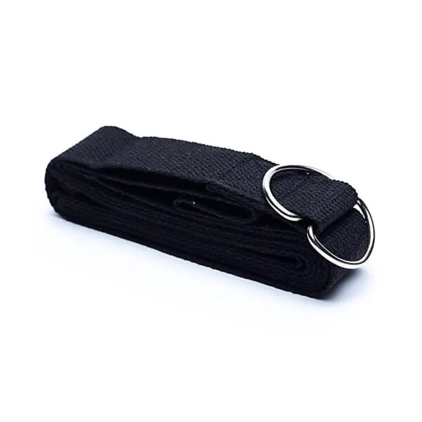 Cinta de Yoga D-Ring - Preta
