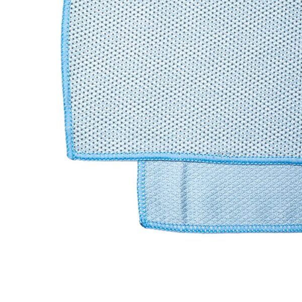 Toalha de Yoga com Bolinhas de PVC - Azul - Image 3