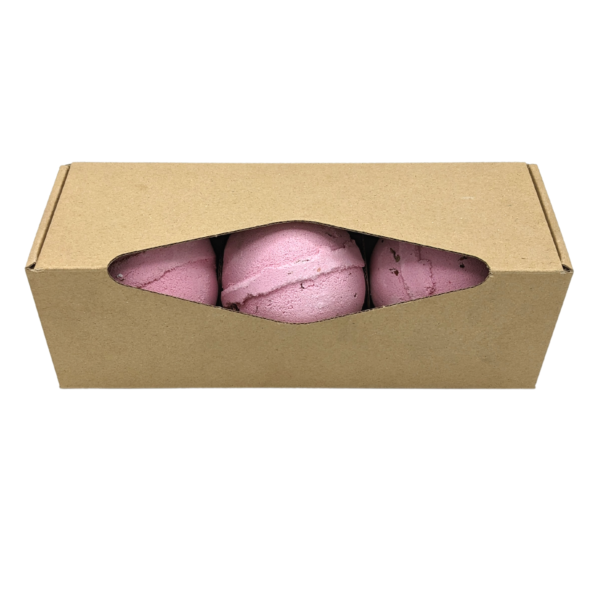 3 Bombas de Banho Rosas e Pétalas - Image 4