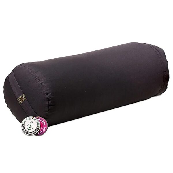 Almofada de Meditação Redonda Algodão Orgânico - Antracite