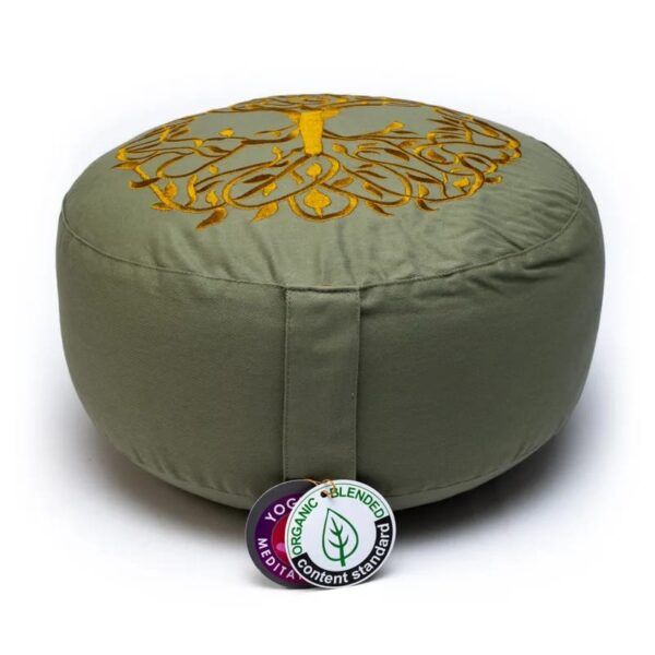 Almofada de Meditação Algodão Orgânico - Árvore da Vida - Image 2