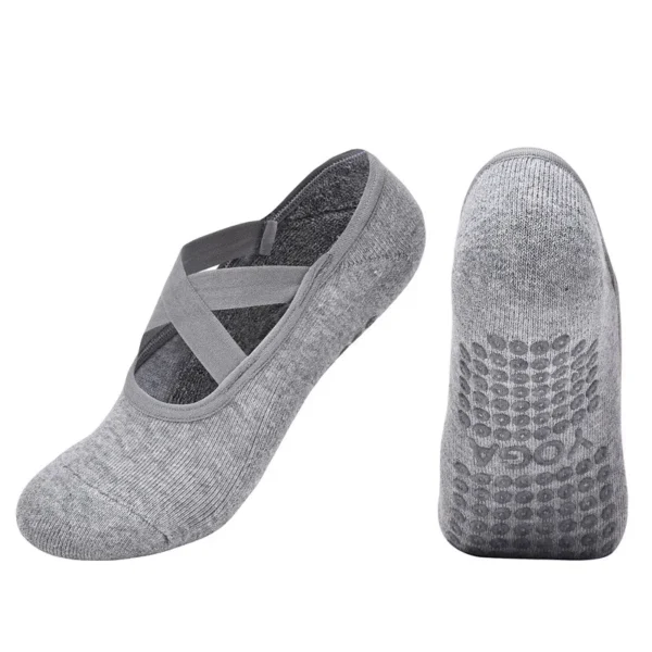 Meias Antiderrapantes para Pilates e Yoga - Veneza - Image 10