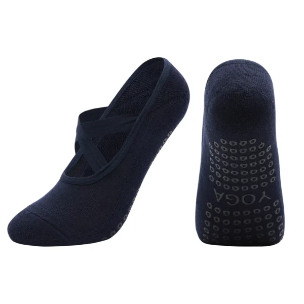 Meias Antiderrapantes para Pilates e Yoga - Veneza - Image 21