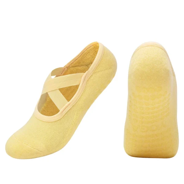 Meias Antiderrapantes para Pilates e Yoga - Veneza - Image 12