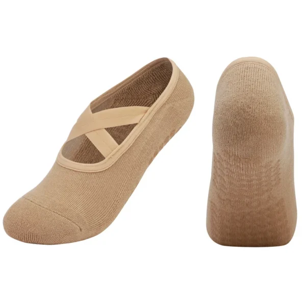 Meias Antiderrapantes para Pilates e Yoga - Veneza - Image 11